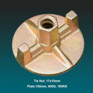 Tie Nuts, Formwork Tie Nuts
