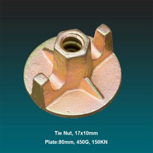 Tie Nuts, Formwork Tie Nuts