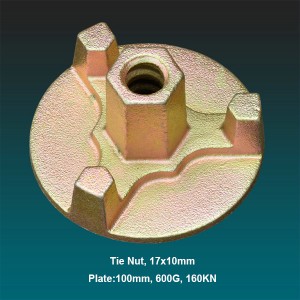Tie Nuts, Formwork Tie Nuts