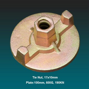Tie Nuts, Formwork Tie Nuts
